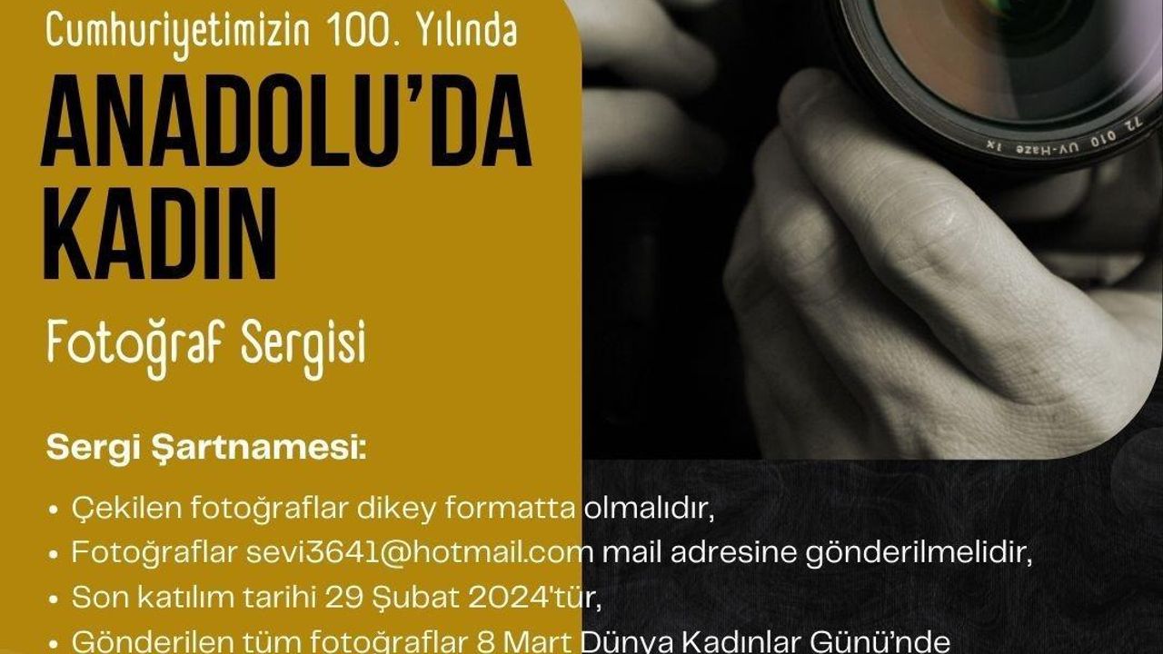 Ersander’den, ‘Anadolu’da Kadın’ konulu fotoğraf sergisi