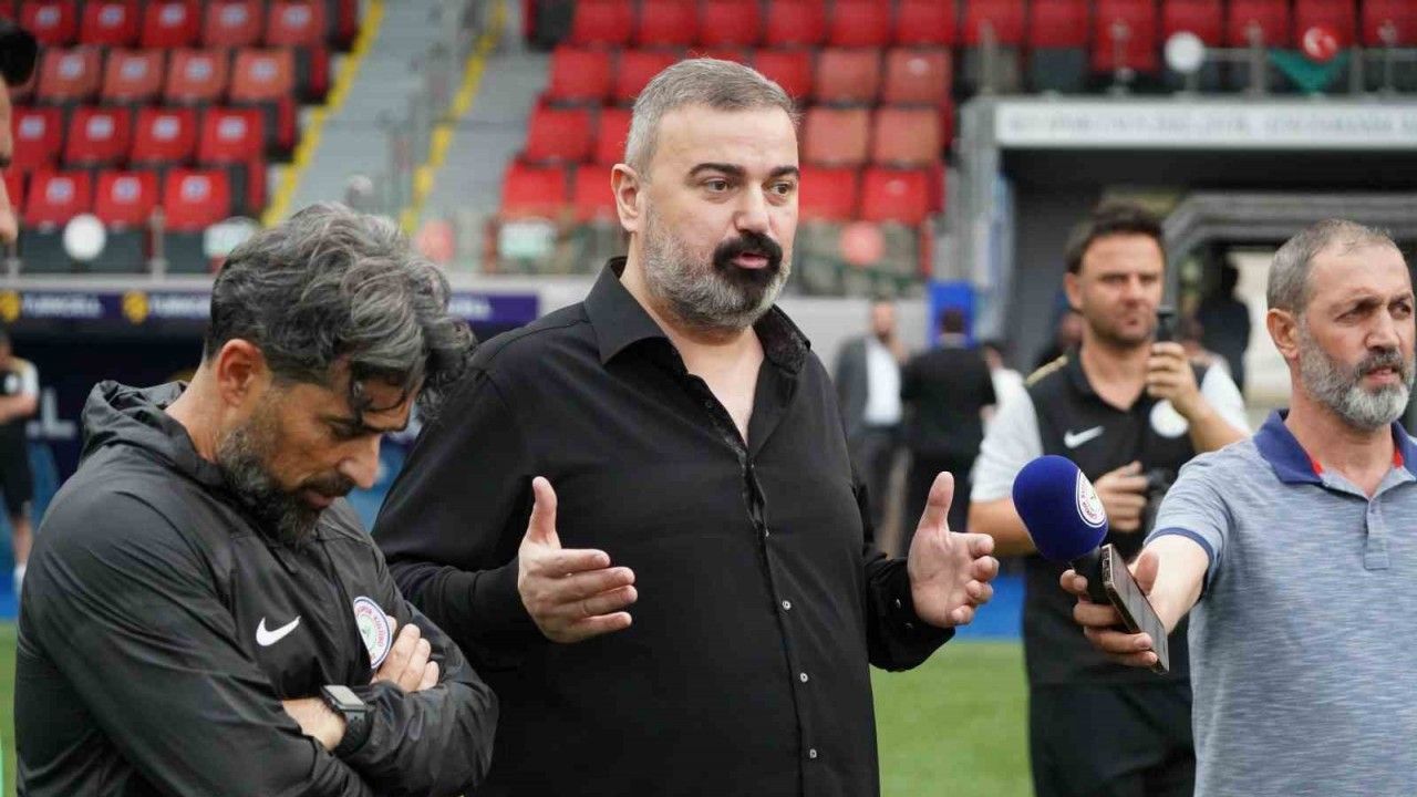 İbrahim Turgut: "Rizespor’un hakkıyla galip gelmesine izin verilmemiştir"