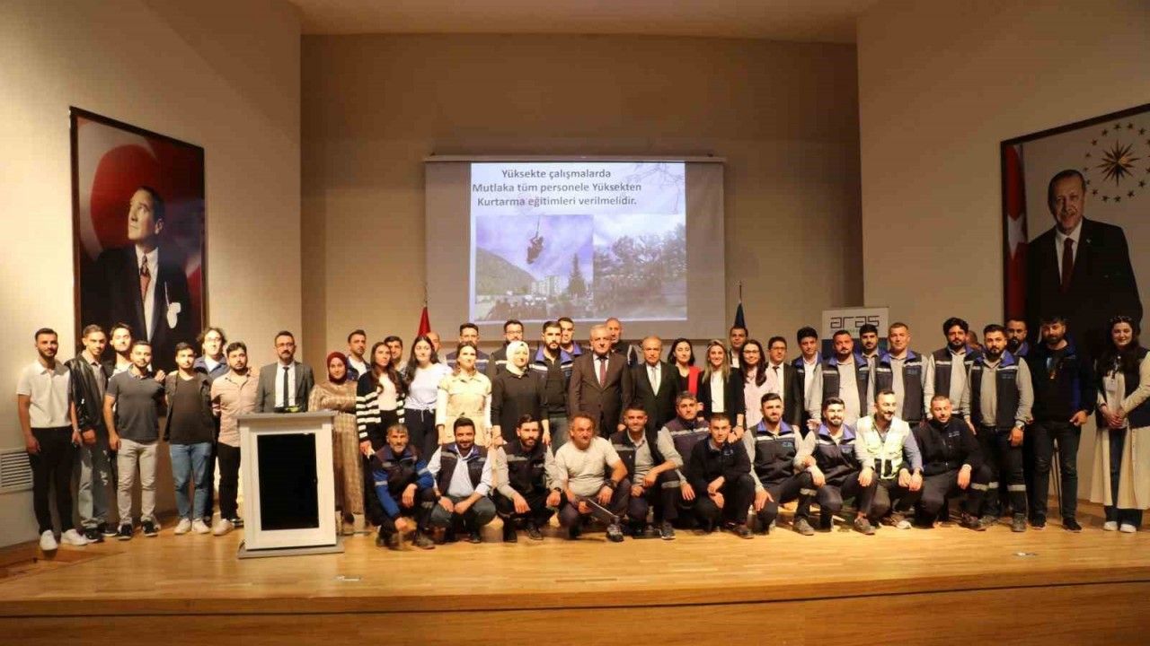 Aras Elektrik, "Yüksekte Çalışma" çalıştayında yerini aldı