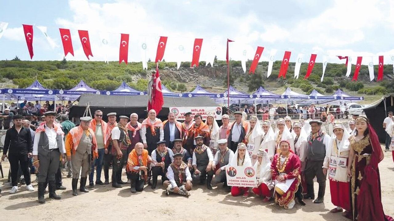 Yörükler Yatağan’da bir araya geldi