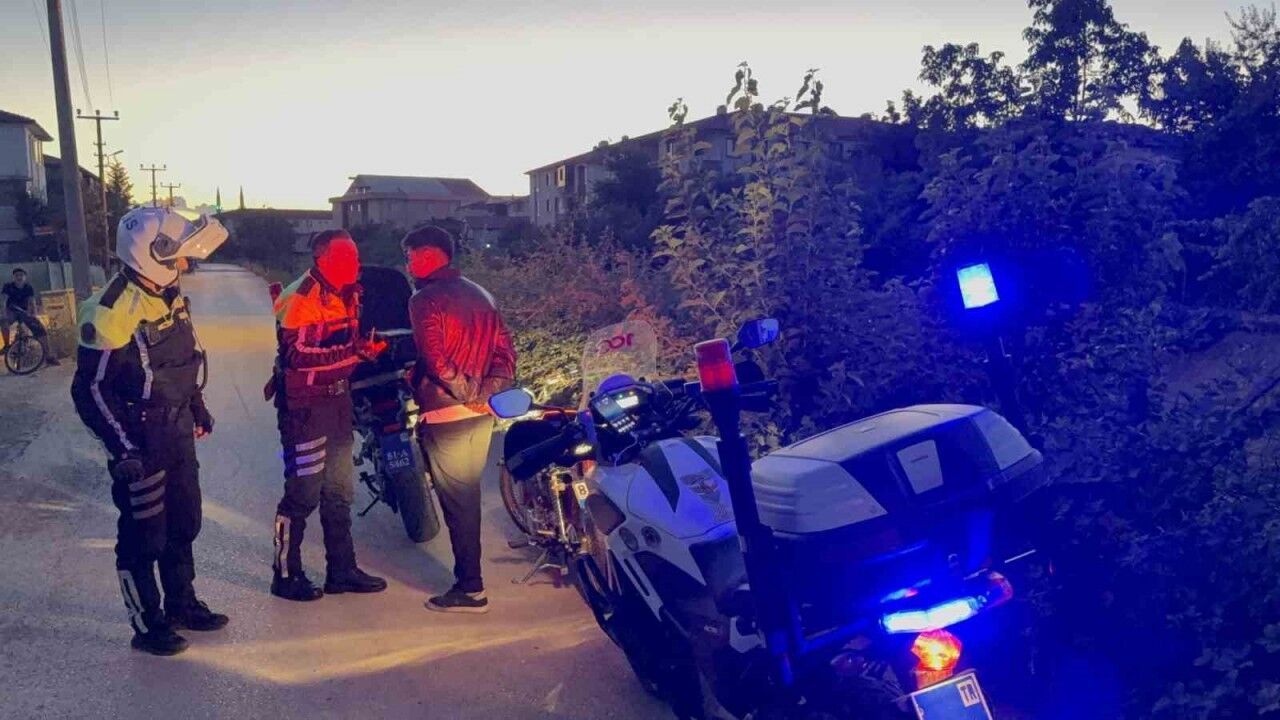 Polisten kaçan sürücüye: "Kaçarsan sonuçlarına katlanırsın"