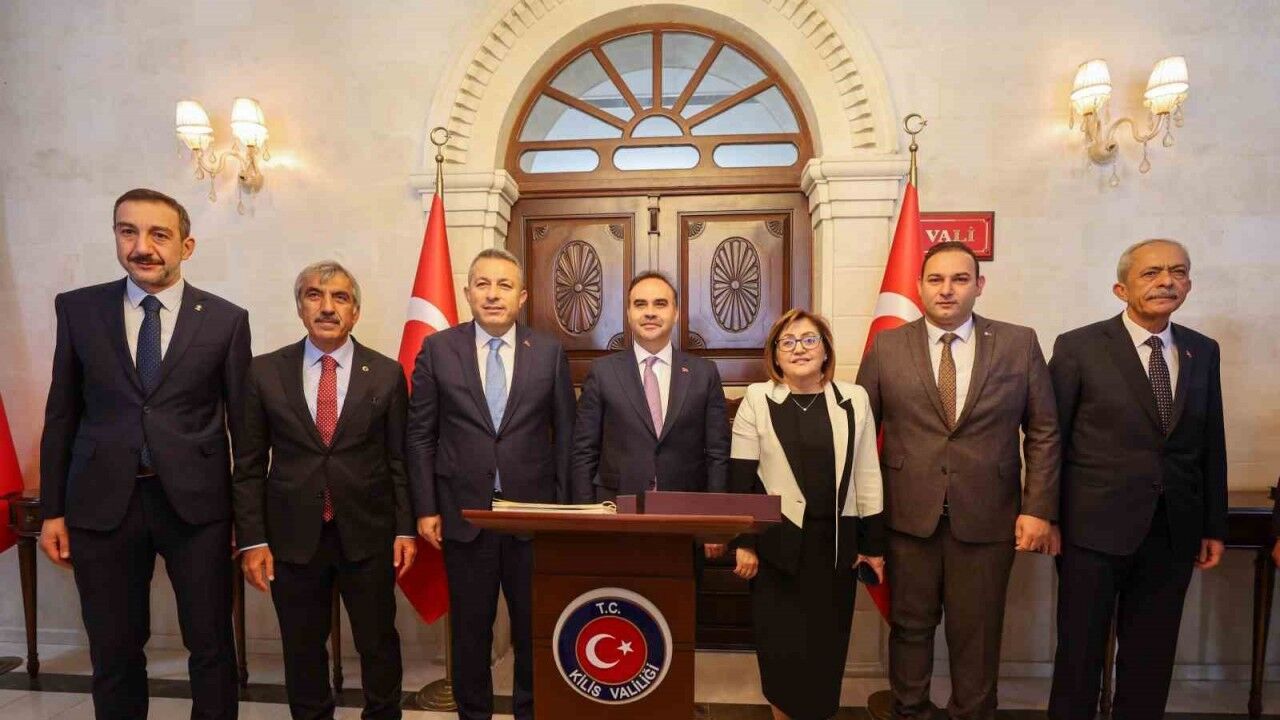 Sanayi ve Teknoloji Bakanı Mehmet Fatih Kacır Kilis’te