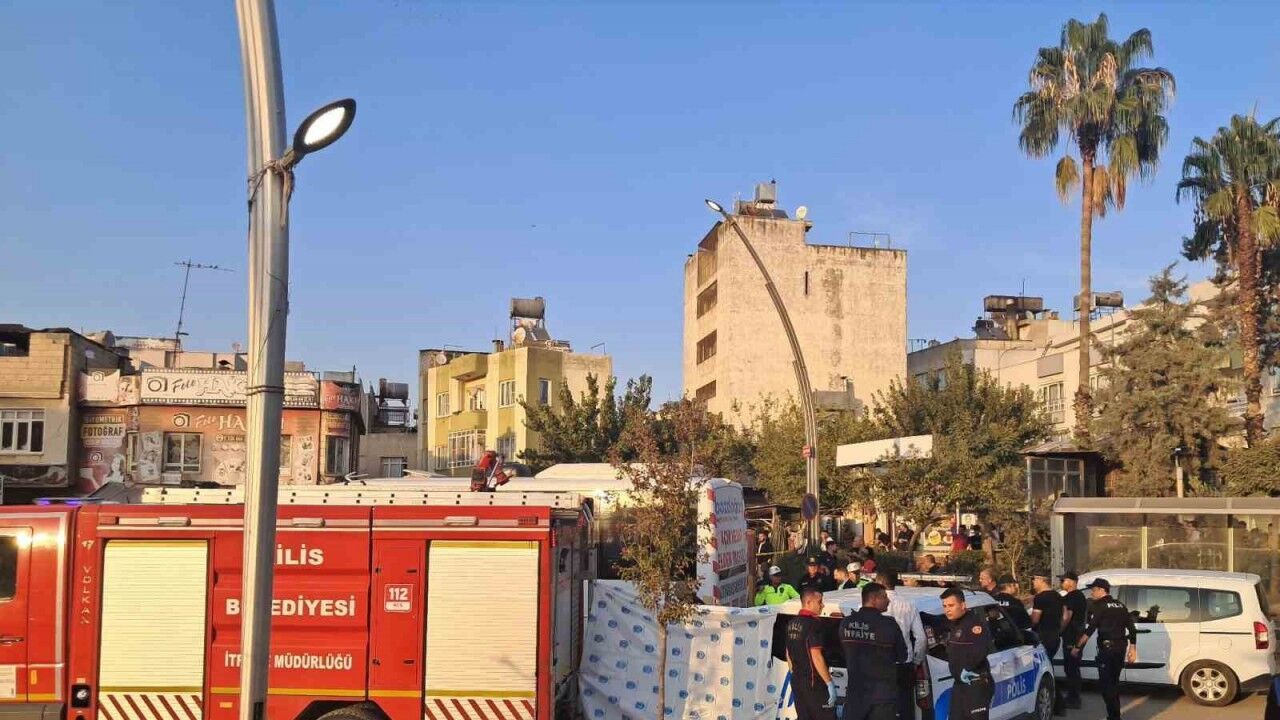 Kilis’te halk otobüsünün çarptığı yaya hayatını kaybetti