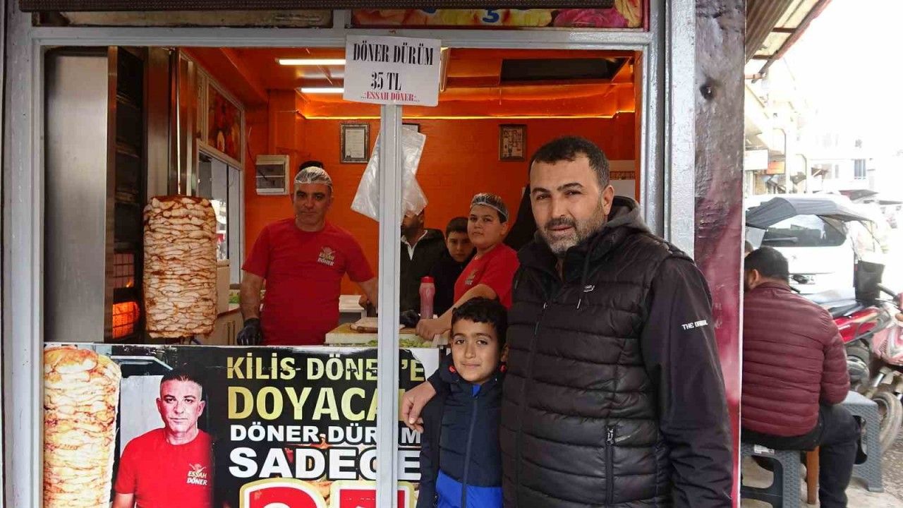 Döner 30 liraya düştü: Kilis’te esnaftan indirim akımı