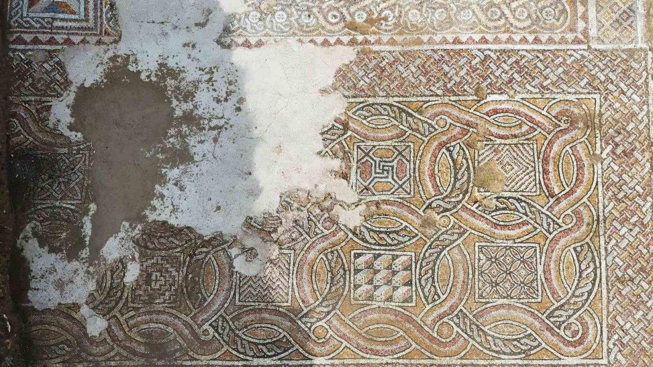 Hadrianopolis’te saray kompleksi ortaya çıktı: 4. yüzyıla ait eşsiz mozaikler bulundu