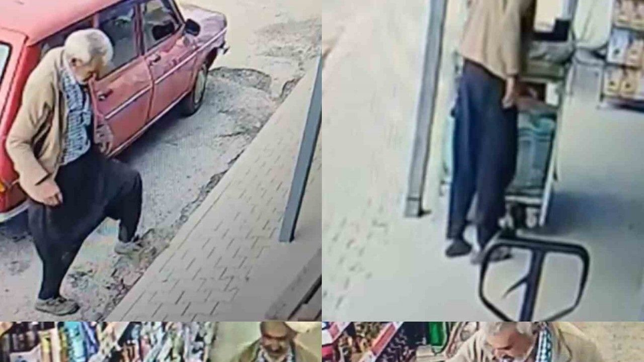 Mersin’de içleri ısıtan görüntü: Çamurlu ayakkabısını çıkardı, çorapla markette alışveriş yaptı