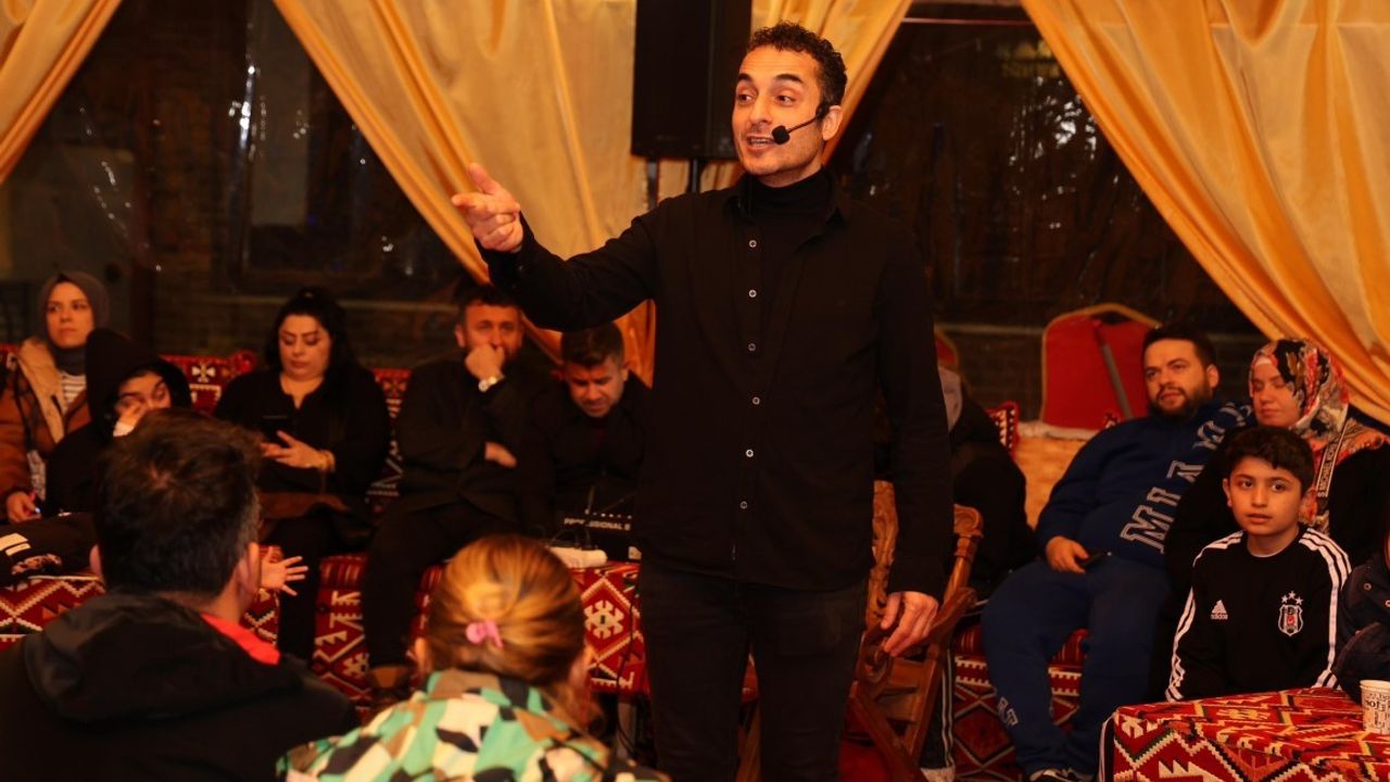 Ramazan akşamları otağ çadırında yaşanıyor