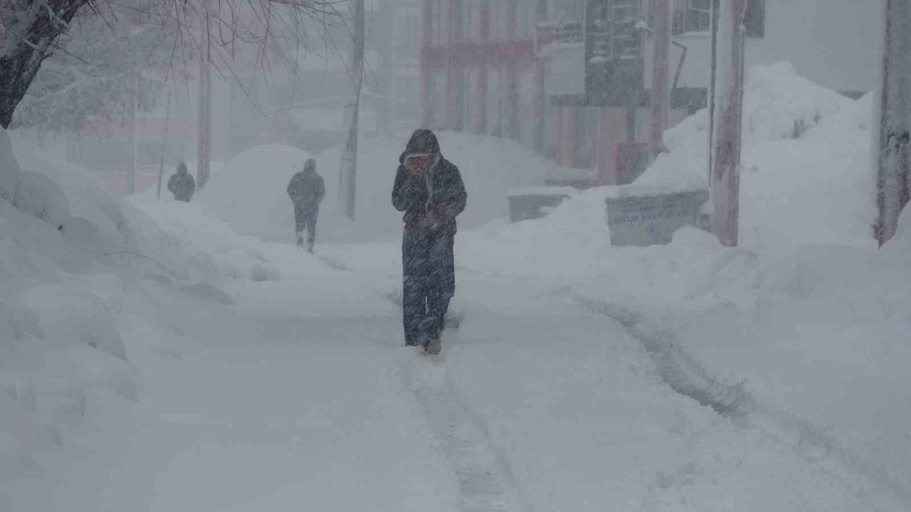 Bitlis'te 111 köy yolu ulaşıma kapandı
