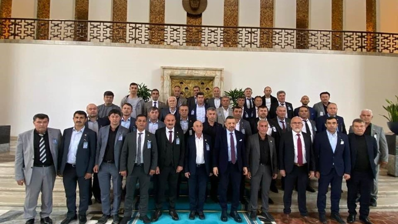 Gedizli muhtarlar Gazi Meclis'te