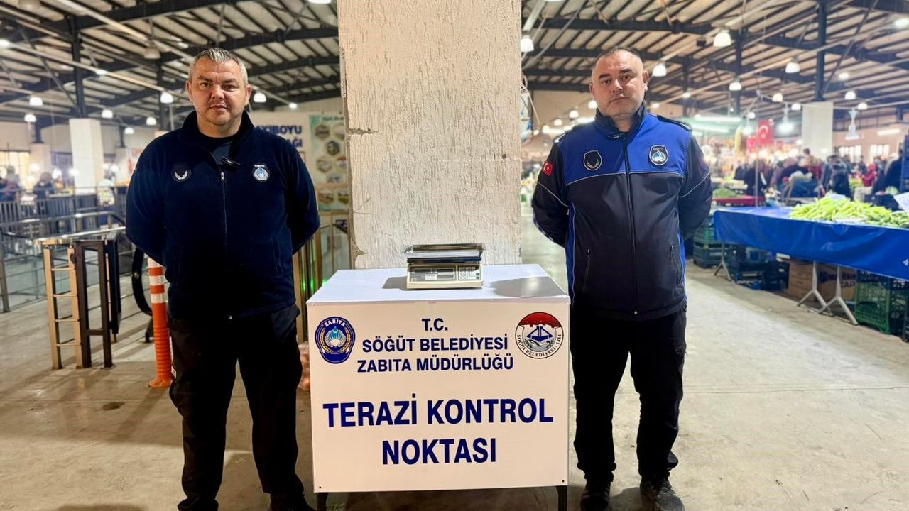 Bilecik'te terazi kontrol noktası hizmeti başladı
