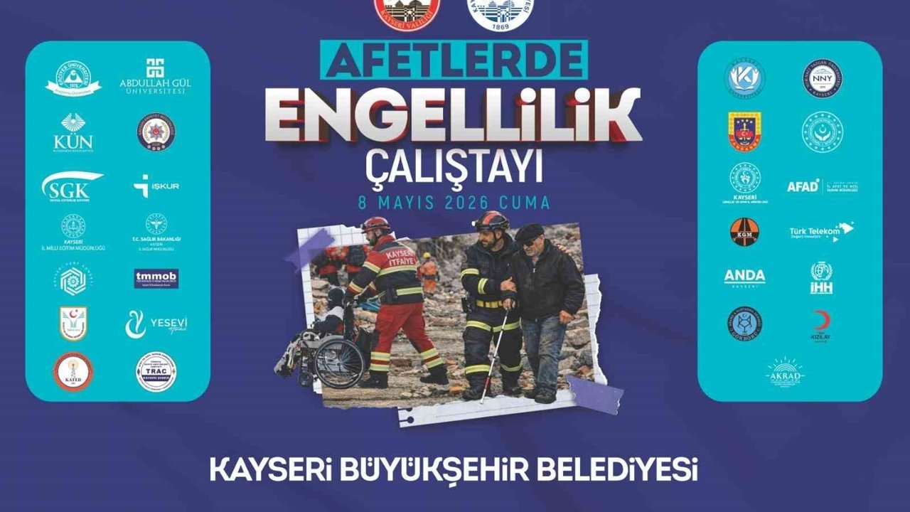 Büyükşehir ve valilik iş birliğinde afetlerde engellilik çalıştayı