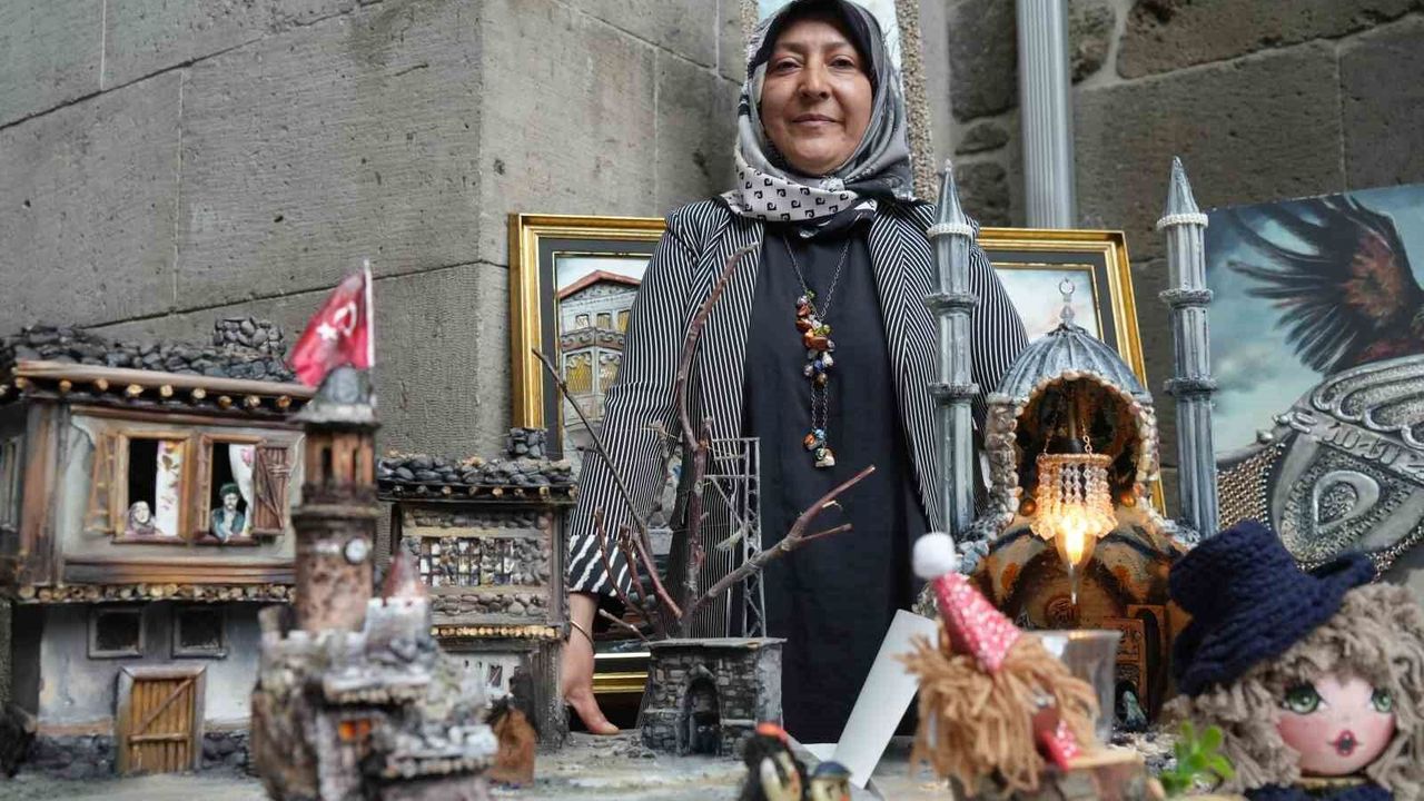 Atıkları sanata dönüştürüyor: Onun gözünde hiçbir şey 'çöp' 