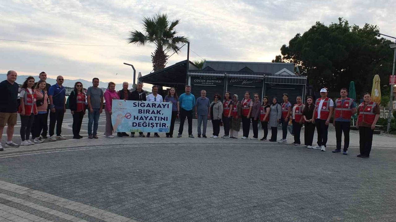 Balıkesir'de 'Sabah Yürüyüşü' ilgi gördü