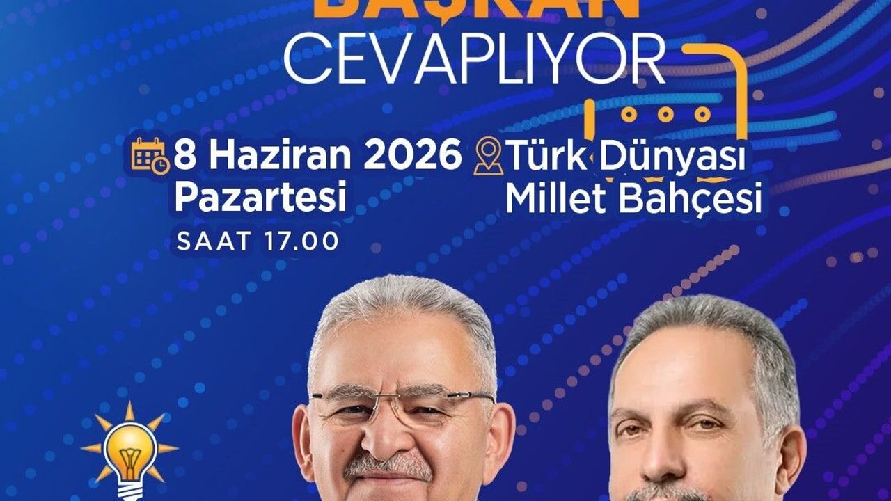 Başkan Büyükkılıç vatandaşlarla buluşacak