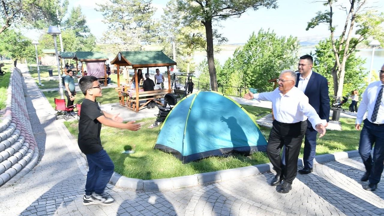 Başkan Büyükkılıç'tan Sarımsaklı Barajı Mesire Ala