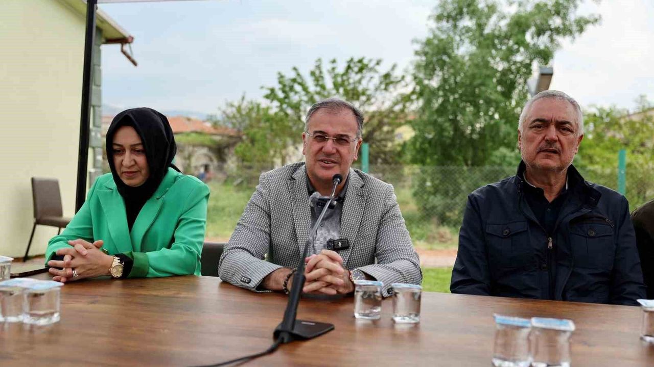 Başkan Özdoğan: 'Hacılar'a yakışır şekilde hizmet etmek için