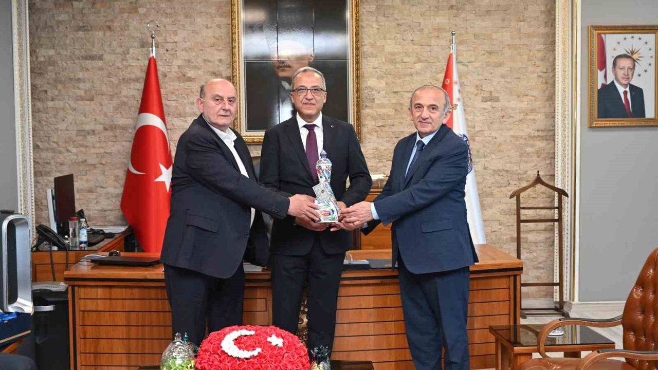 Başkan Yılmaz, İl Emniyet Müdürü Karayel ile fikir alışveriş