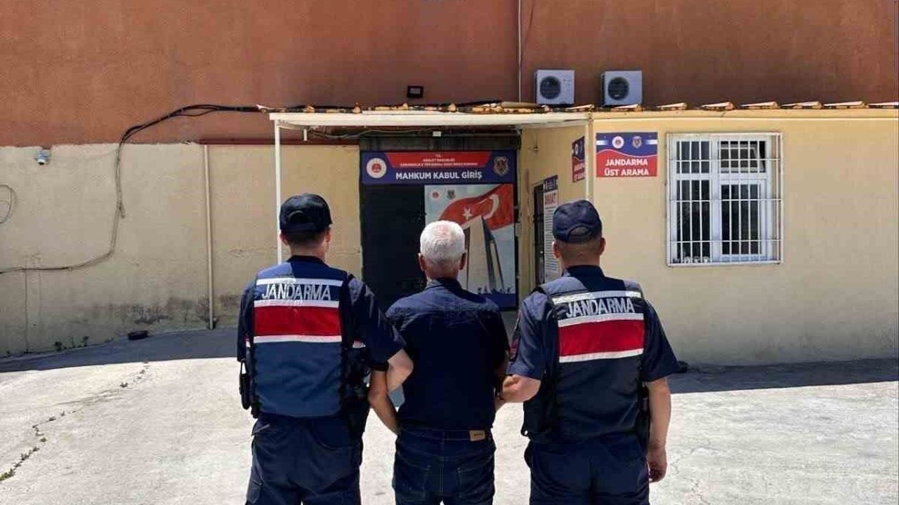 Çanakkale'de hakkında 26 yıl 5 ay 7 gün kesinleşmiş hapis ce