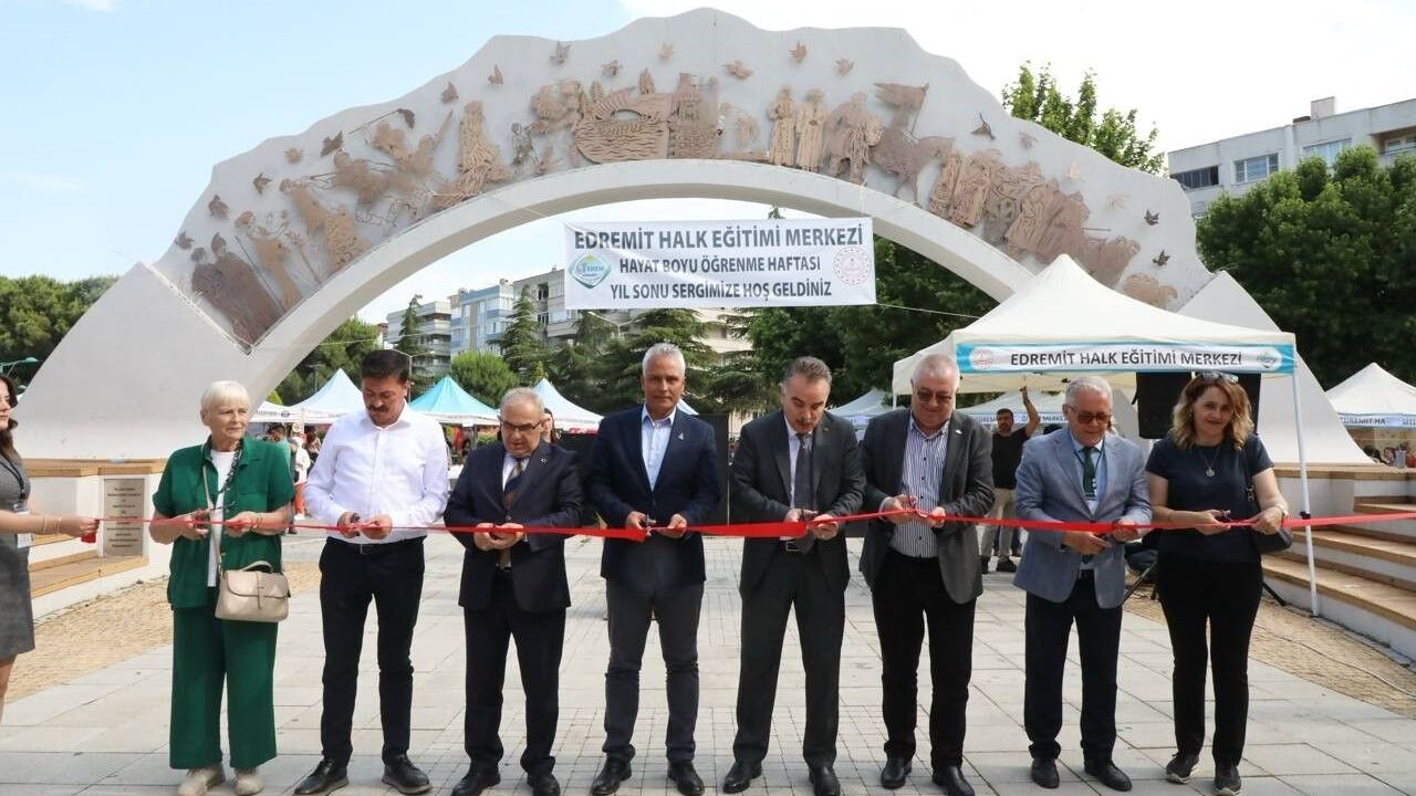 Edremit'te hayat boyu öğrenme coşkusu