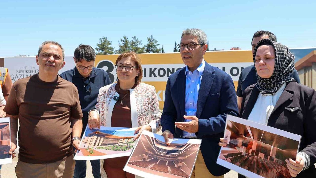 Gaziantep'te bölgenin en büyük kongre merkezlerinden biri şe