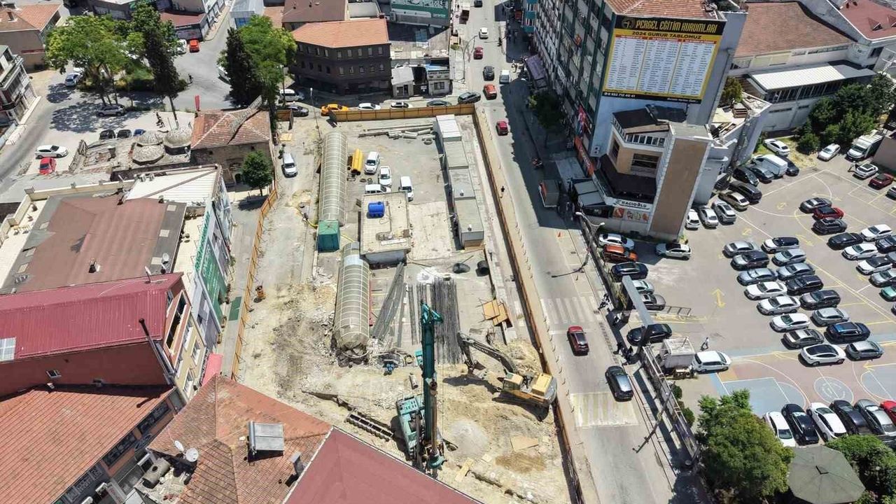 Gebze'de tarihi hamamı gün yüzüne çıkaracak tam otomatik oto