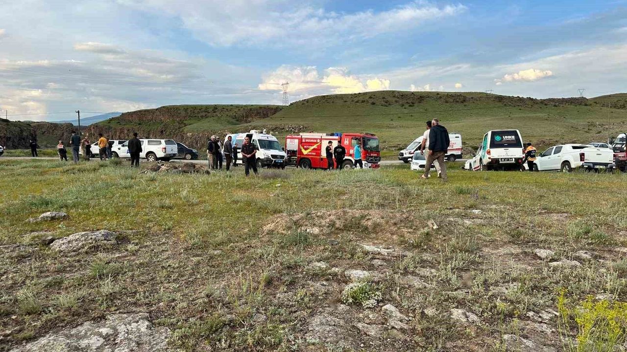 Horasan'da kaybolan çobanı arama çalışmaları sürüyor