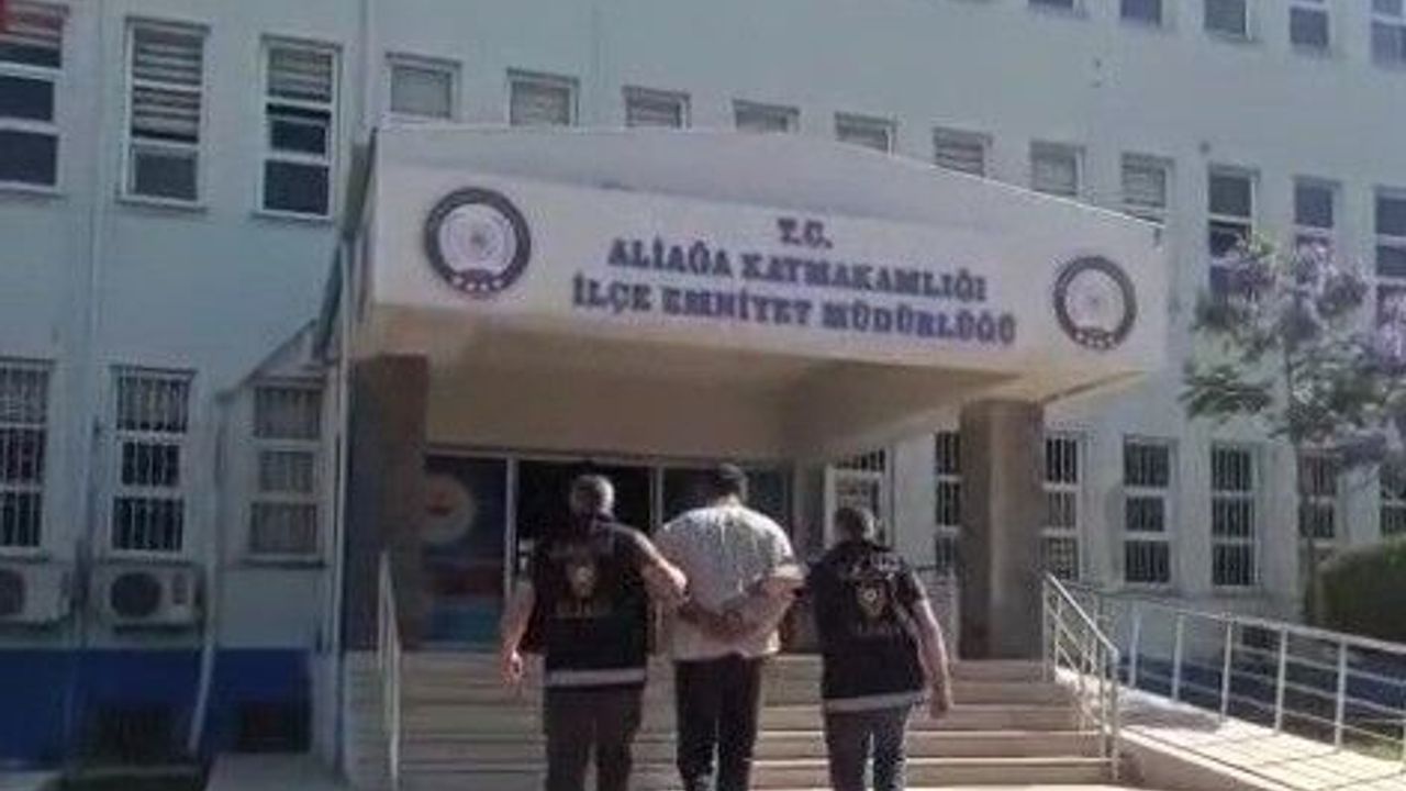 İzmir'de 18 yıl hapisle aranan firari Aliağa'da yakalandı