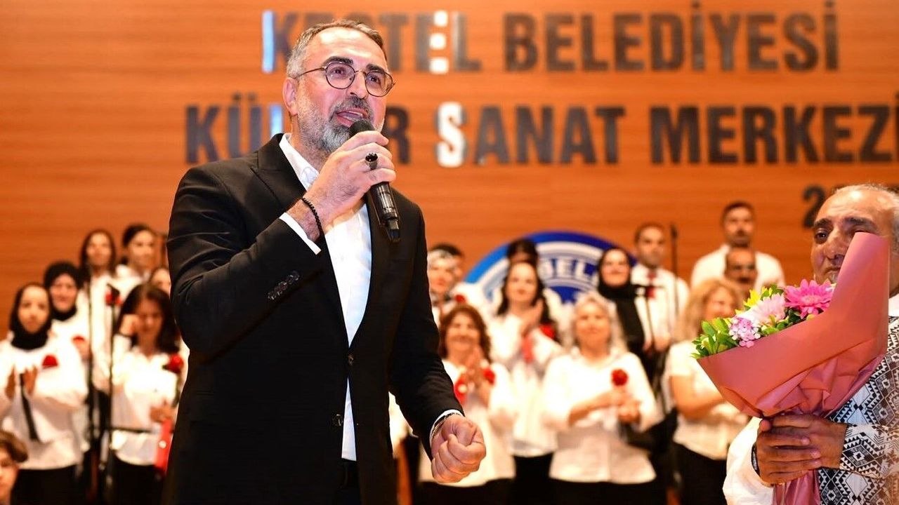 Kestel Belediyesi Türk Halk Müziği Korosu'ndan unutulmaz kon