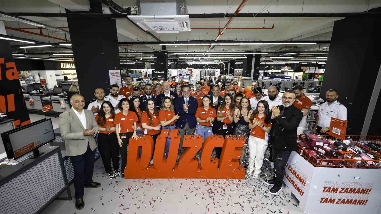 MediaMarkt Türkiye, 104'üncü mağazasını Düzce'de açtı