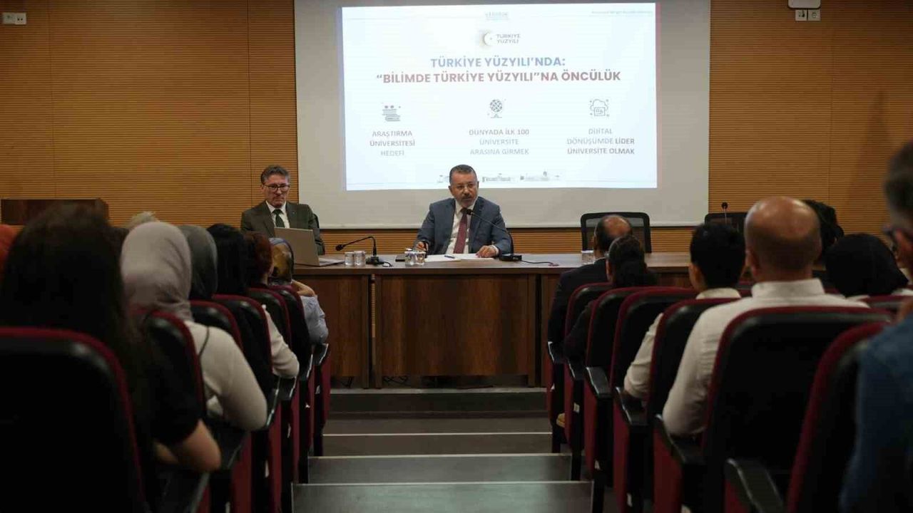 Rektör Kırışık'tan üniversitenin gelecek vizyonuna