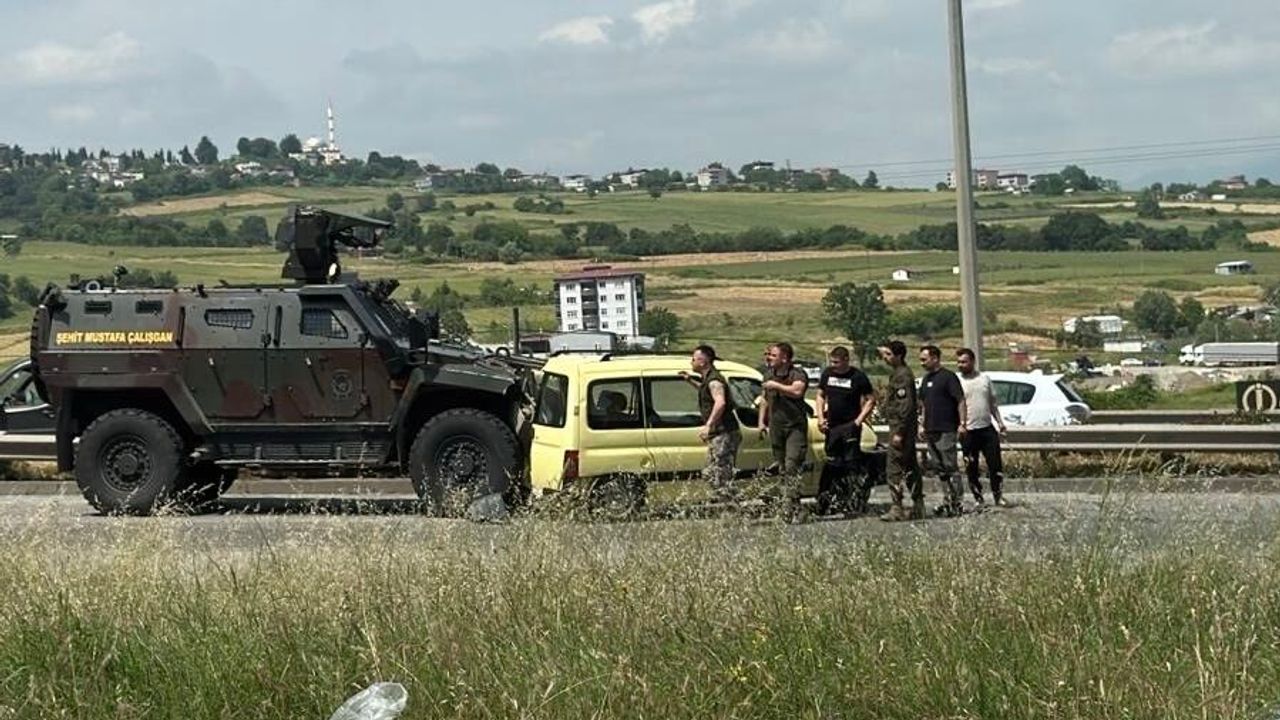 Samsun'da zincirleme trafik kazası: 1 yaralı