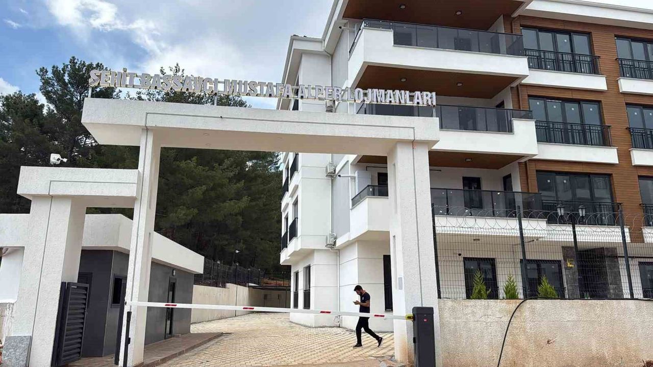 Şehit Başsavcı Mustafa Alper'in İsmi Adliye Lojman