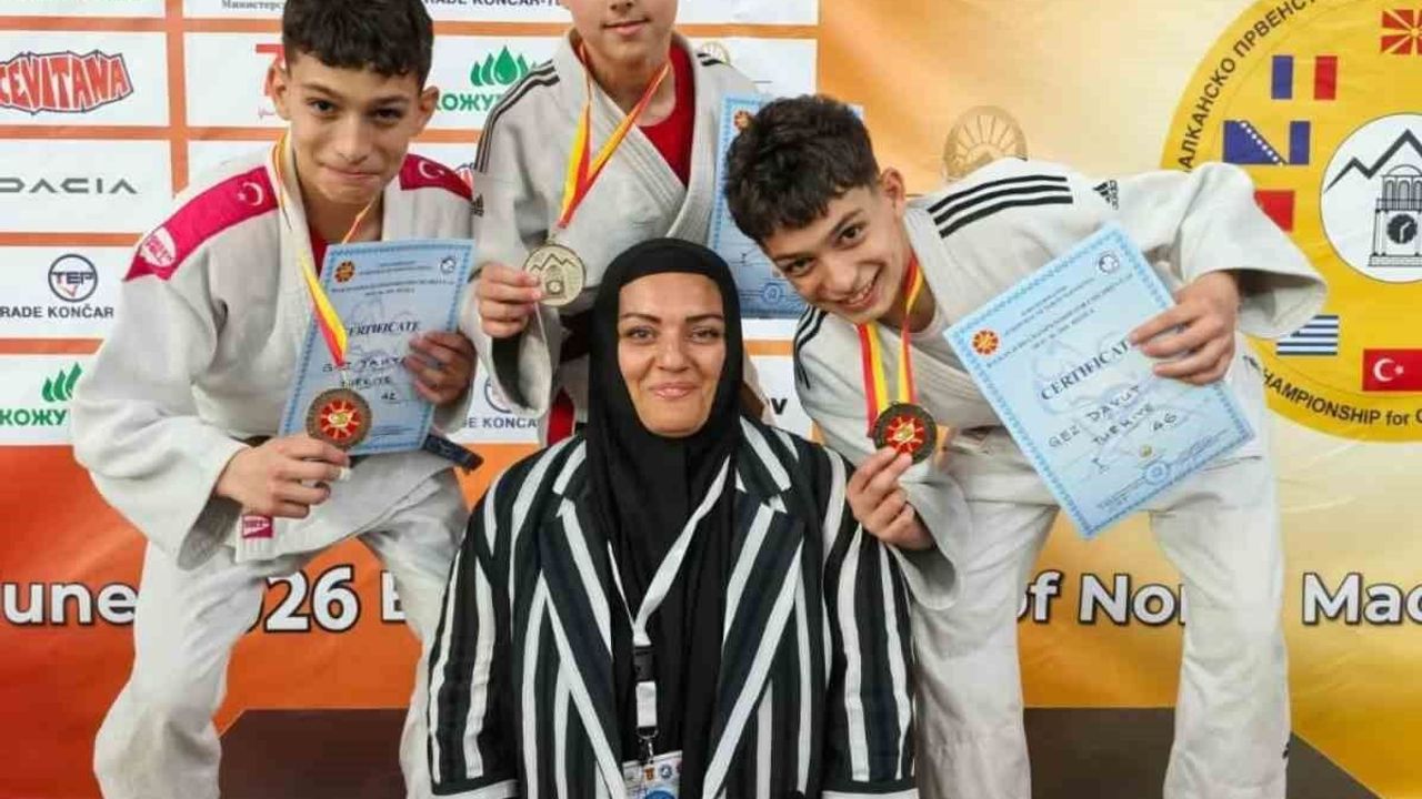 Sivaslı judocular Balkan şampiyonasında zirvede