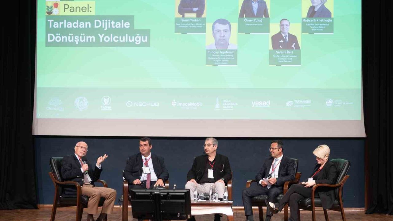 Tarımın dijital geleceği İzmir'de konuşuldu