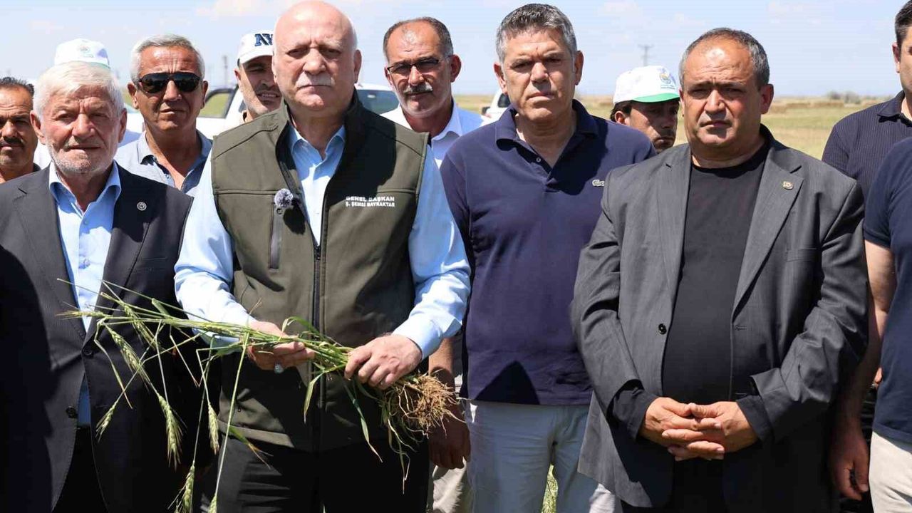 TZOB Genel Başkanı Bayraktar: 'Son 150 yılın en önemli yağış