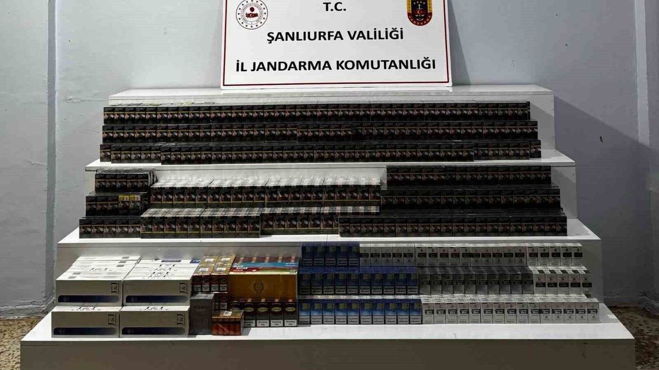 Viranşehir'de 22 kişiye kaçakçılıktan işlem yapıld