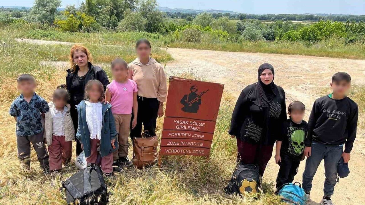 Yurt dışına kaçmak isteyen 32 düzensiz göçmen sınır hattında