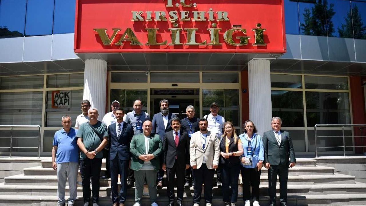 Kırşehir Valisi Demiryürek, TİGAD Yönetimini   Ağırladı