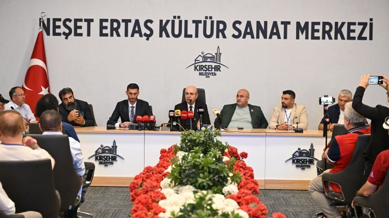 TİGAD Üyeleri Kırşehir Belediye Başkanı Ekicioğlu 