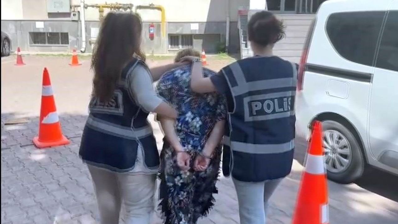 80 yıl kesinleşmiş cezası bulunan kadın polisten kaçamadı