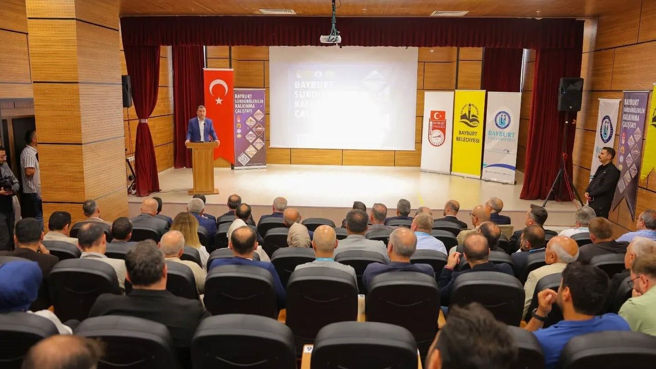 Bayburt'un kalkınma vizyonu çalıştayda ele alındı