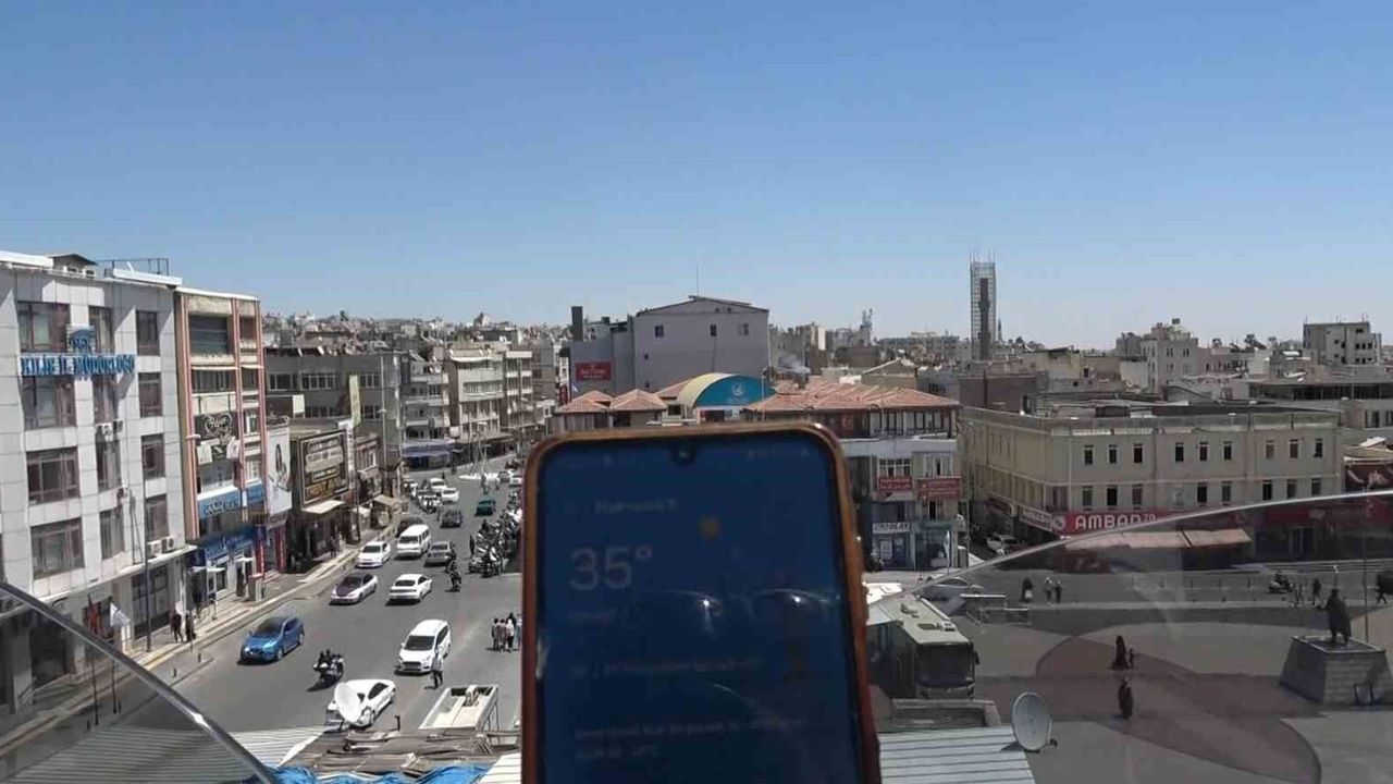 Kilis'te kavurucu sıcaklar etkisini sürdürüyor