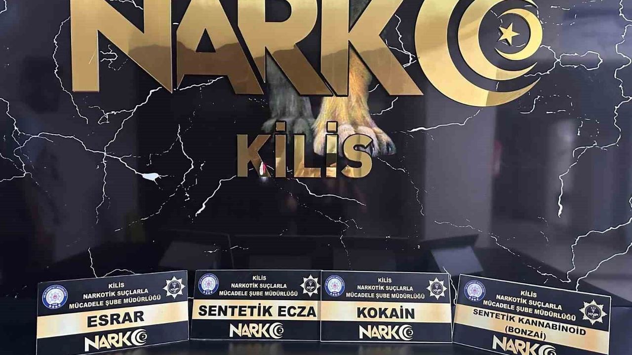 Kilis'te uyuşturucu operasyonu: 19 şüpheliden 7'si tutuklandı