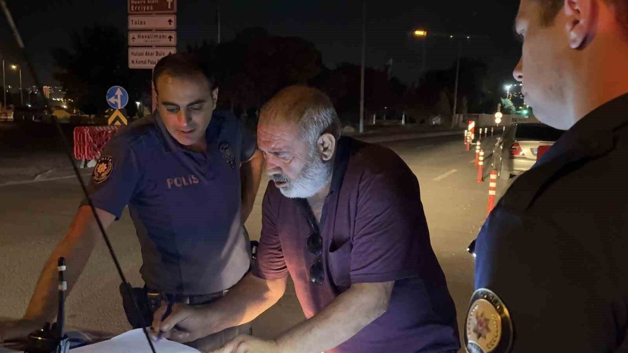 Polisten kaçtı, 'haberim yok' dedi