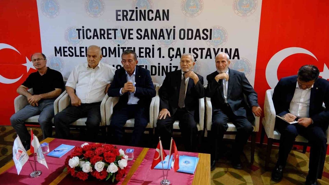 Erzincan TSO 13. Meslek Grubu Çalıştayında sektörün geleceği ele alındı