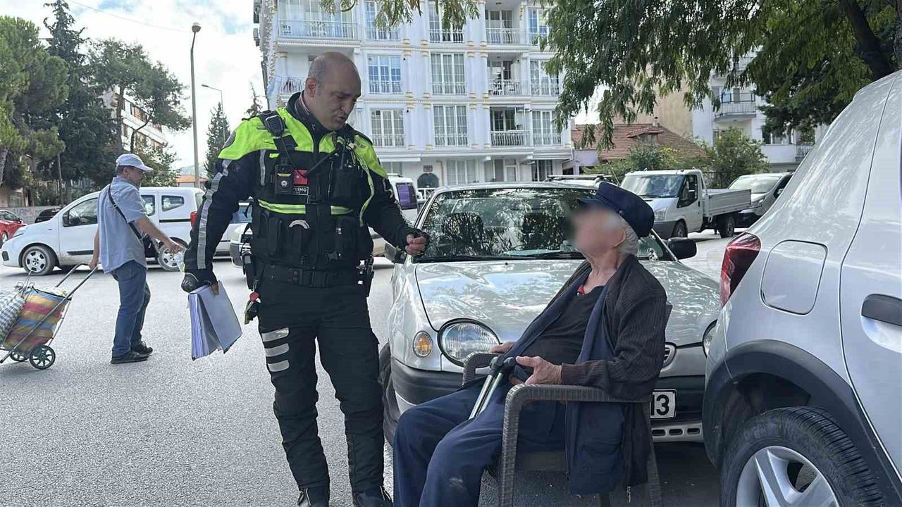 Burdur'da kızı ihbar etti, 85 yaşındaki sürücü durduruldu