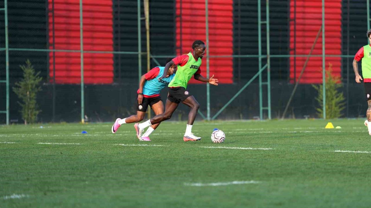 Trabzonspor, Galatasaray maçının hazırlıklarını sürdürdü