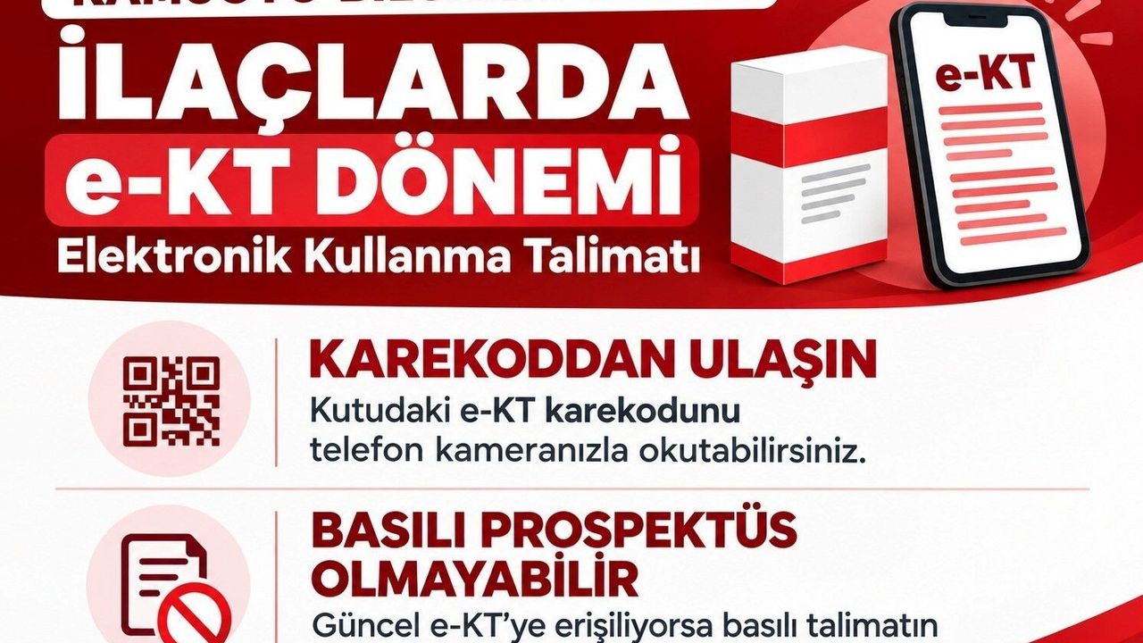 İlaç prospektüslerinde ‘e-KT’ dönemi: “Ambalaj eksikliği değil”