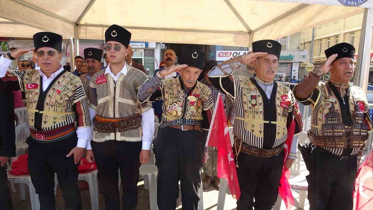 Kilis'te 19 Eylül Gaziler Günü programı düzenlendi