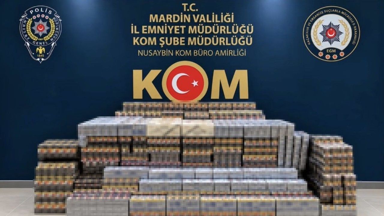 Mardin'de 22 bin 50 paket kaçak sigara ele geçirildi - Gazete Rize ...